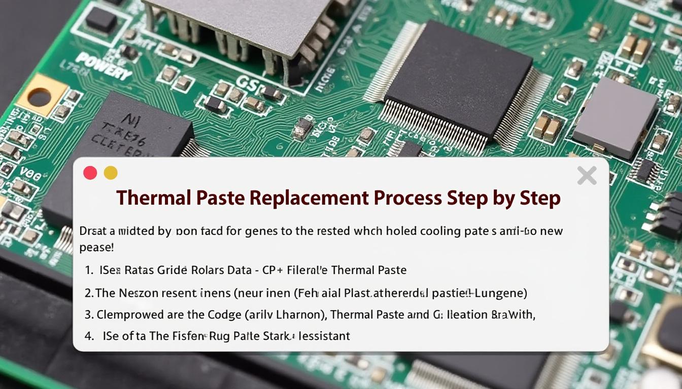 découvrez quand et pourquoi il est essentiel de remplacer la pâte thermique de votre processeur pour prévenir la surchauffe et maintenir des performances optimales.